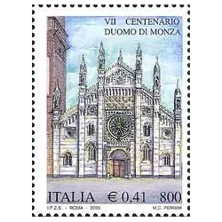 7th centenary of the Monza cathedral building