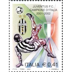 Juventus campeón de Italia 2001-2002