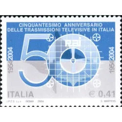 50th anniversary of italian television