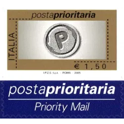 Priority Mail, numeral 2005