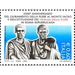 2500. Jahrestag der Plebe Tribune in Republikaner Rom