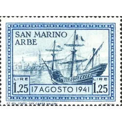 Riconsegna della bandiera italiana al comune di Arbe3