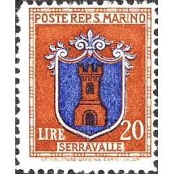 Coat of arms of the castles of san marino