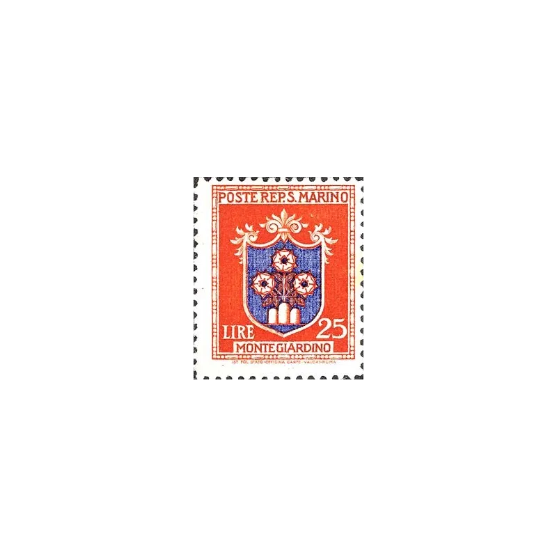 Wappen der Burgen von San Marino