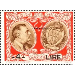 Roosevelt, overprinted - airmail