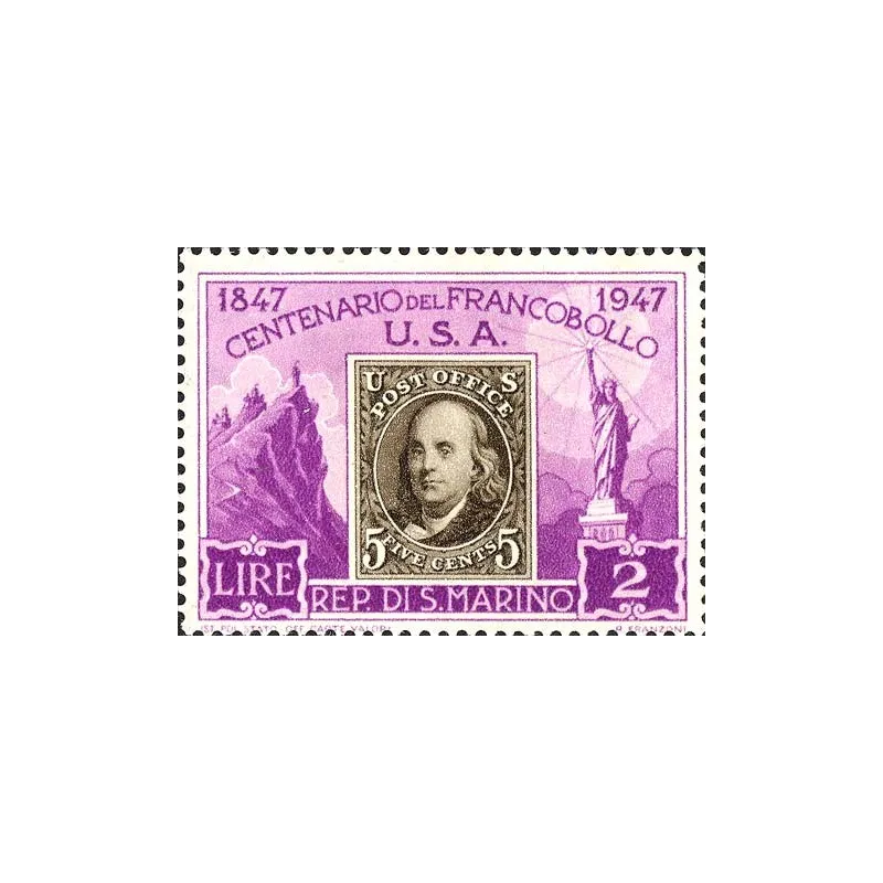 Centenario del primo francobollo USA