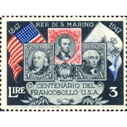 Centenario del primo francobollo USA