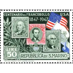 Centenaire du premier timbre oa