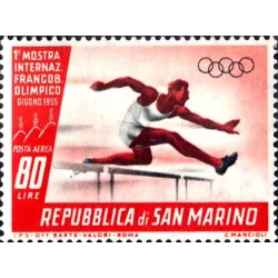 1ª mostra internazionale del francobollo olimpico