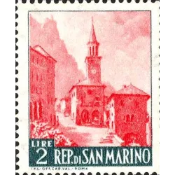 Blick auf San Marino
