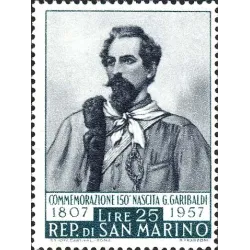 150th anniversary of the birth of garibaldi