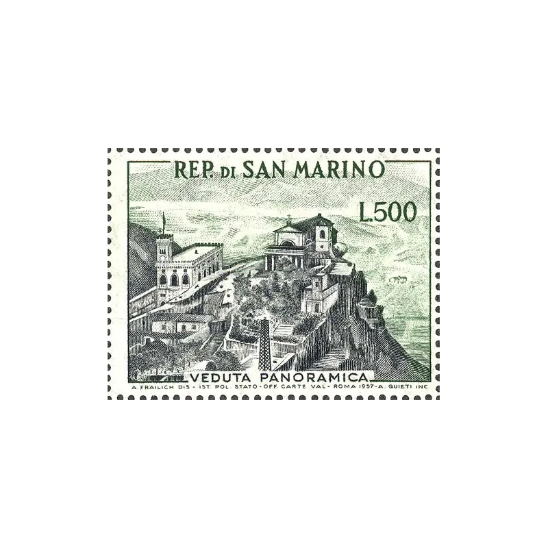 Vue de san marino