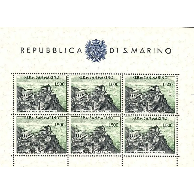 Veduta di San Marino Veduta di San Marino