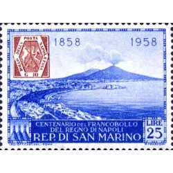 Centenaire des timbres du royaume de napoli