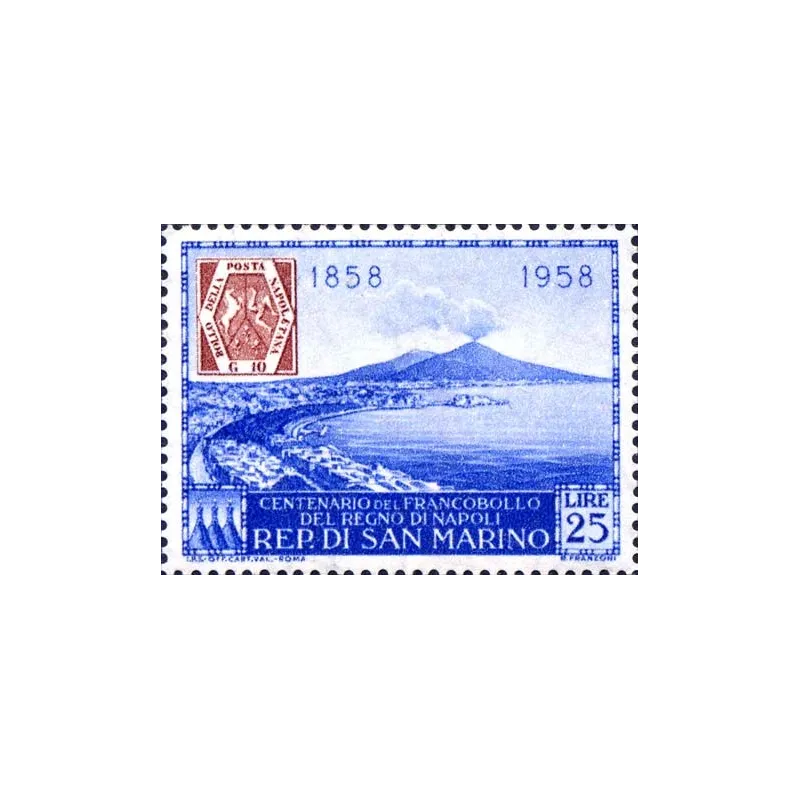 Centenario de los sellos del reino de napoli