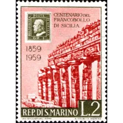 Centenario dei francobolli di Sicilia