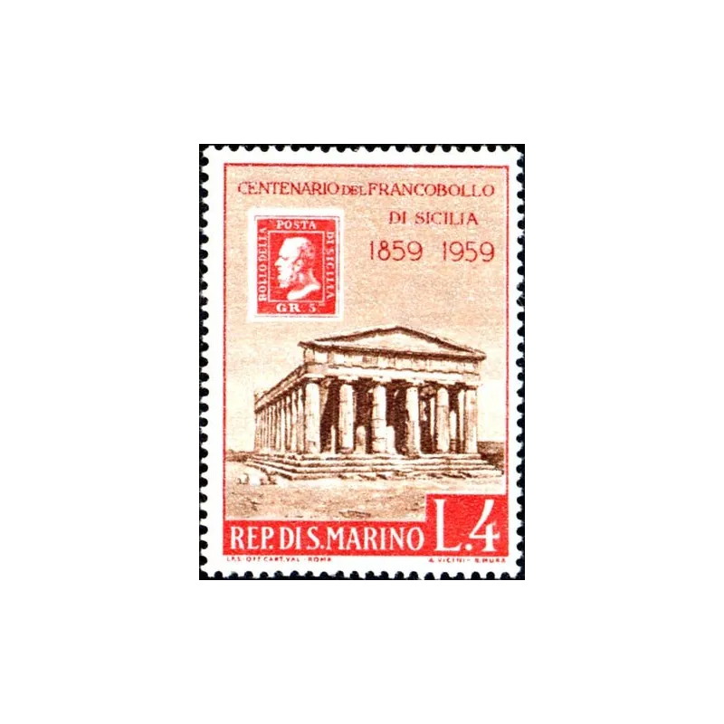 Centenary of Sicilian stamps Centenary of Sicilian stamps