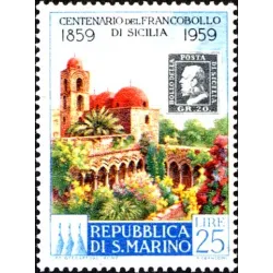 Centenario de sellos sicilianos