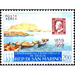 Centenario dei francobolli di Sicilia