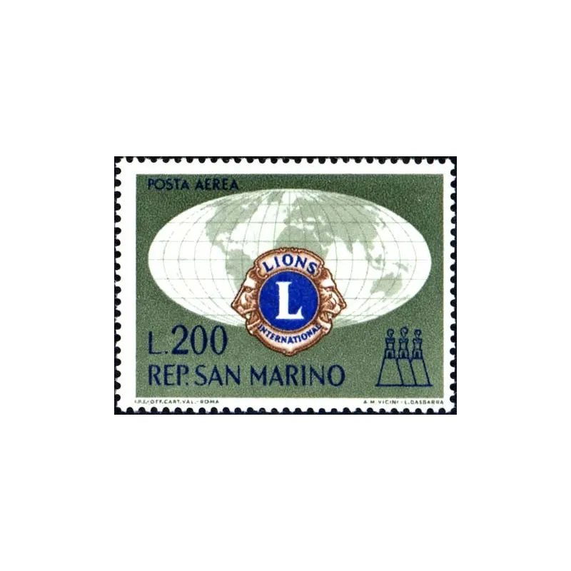 Founding of the lion's club of san marino