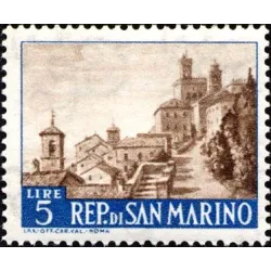 Blick auf San Marino