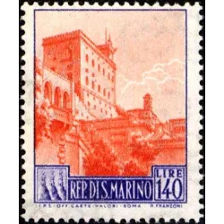 Vue de san marino