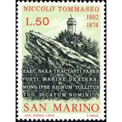 Centenary of the death of niccolò tommaseo