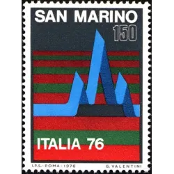 Exposición mundial de philatelia italia 1976