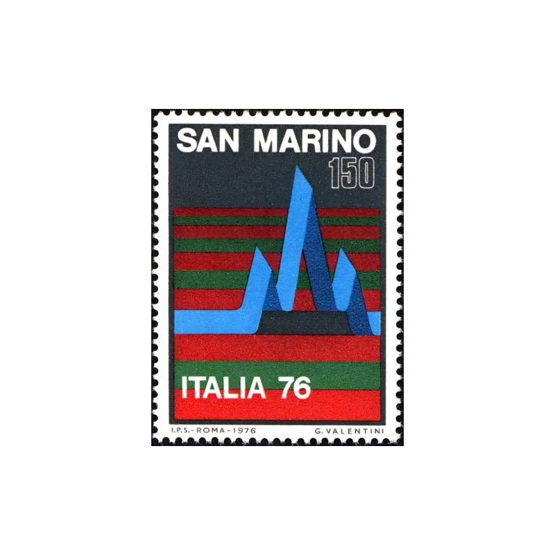 Weltausstellung der Philatelie italia 1976 Weltausstellung der Philatelie italia 1976