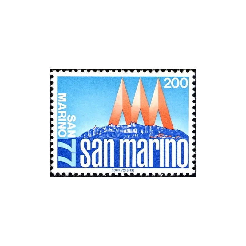 San marino philatéliste 1977 San marino philatéliste 1977