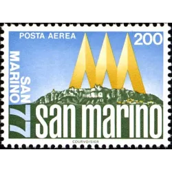 Evento filatélico de San marino 1977