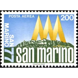 San marino philatelie veranstaltung 1977