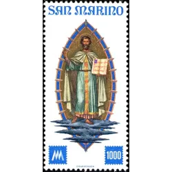 Centenario dei primi francobolli di San Marino