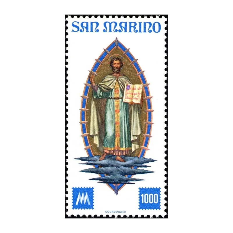 Centenary of the first stamps of san marino
