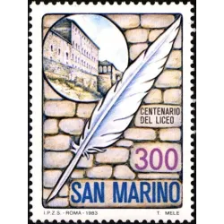 Centenary der Institution der staatlichen High School von san marino
