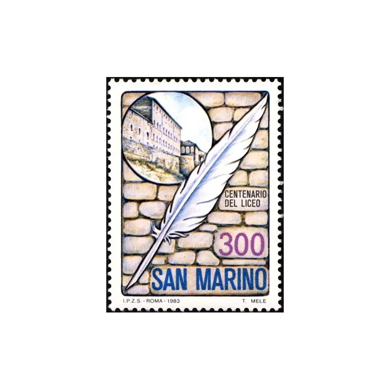 Centenary of the institution of the state high school of san marino Centenary of the institution of the state high school of san marino
