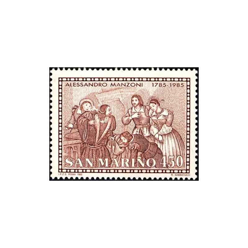 Bicentenary of the birth of alessandro manzoni Bicentenary of the birth of alessandro manzoni