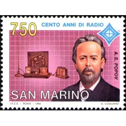 Centenary of the radio - 4th issue