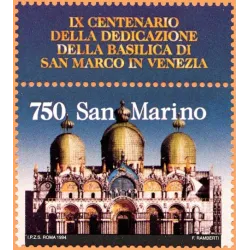 IX centenario de la dedicación de S.Marco