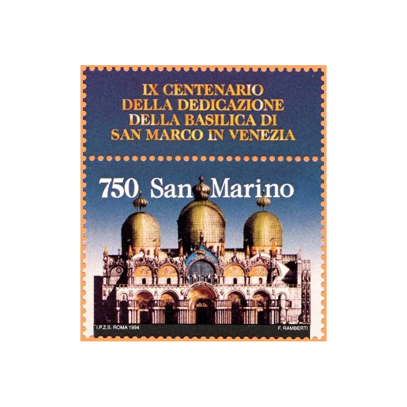 9th centenary of the dedication of S.Marco