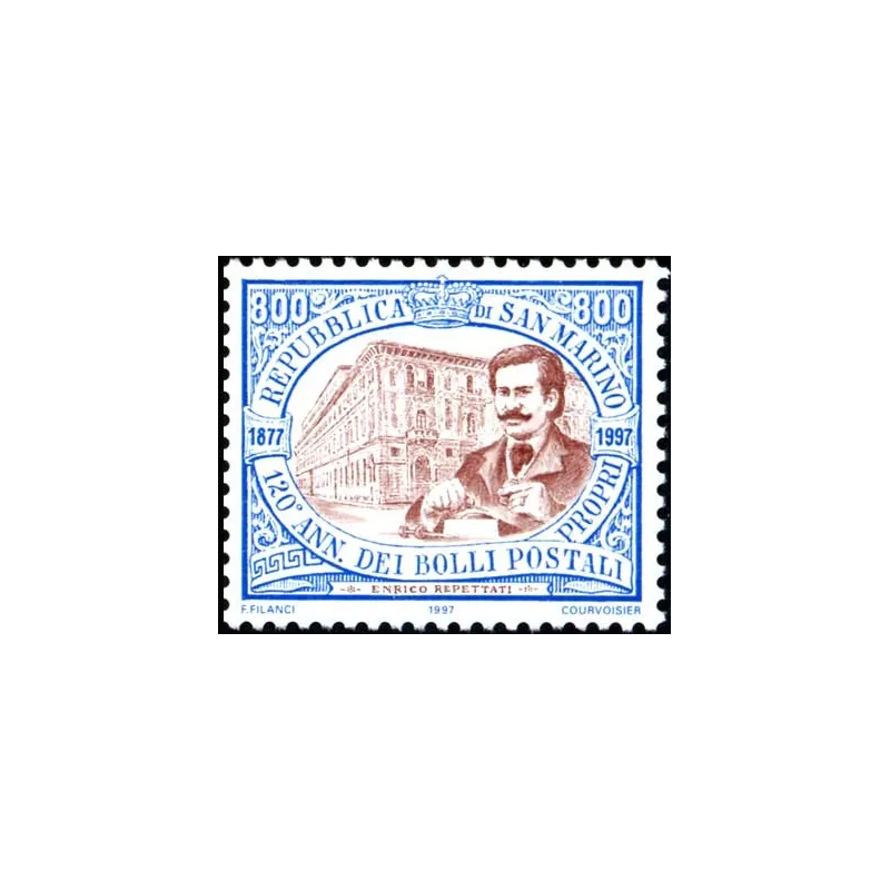 120 aniversario del primer sello de san marino 120 aniversario del primer sello de san marino