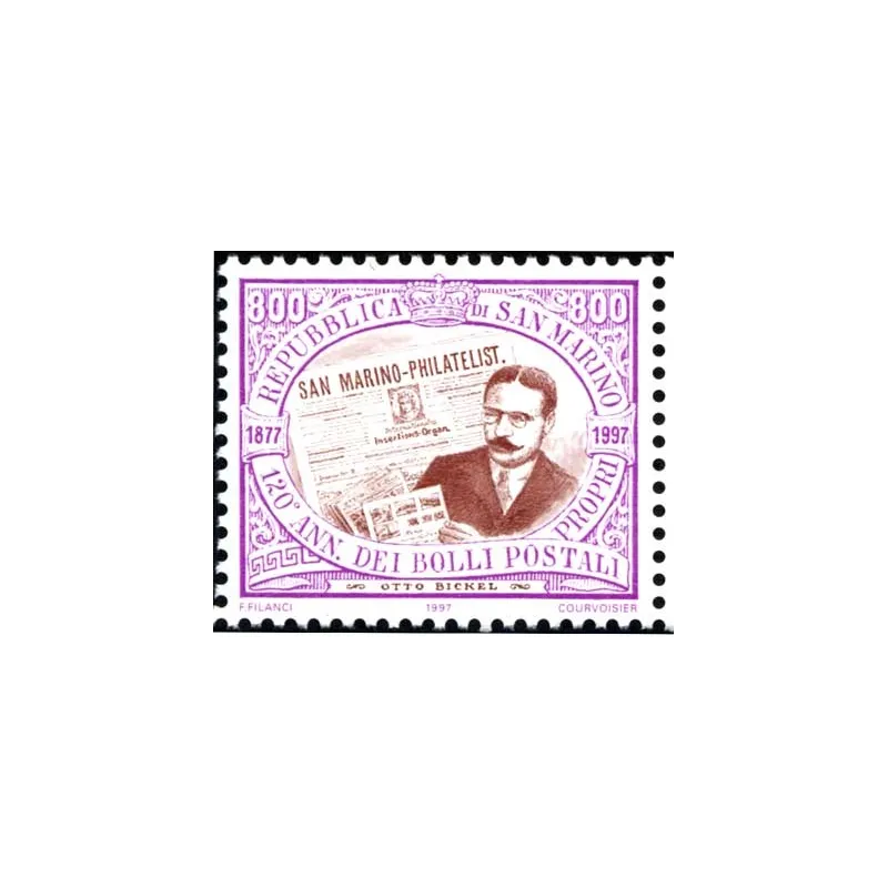 120º anniversario del primo francobollo di San Marino