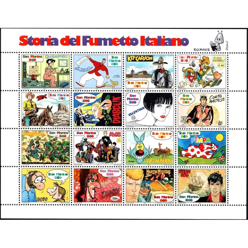 Italian comic book history