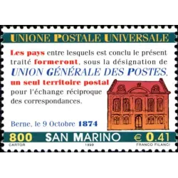 125º anniversario dell'unione postale universale