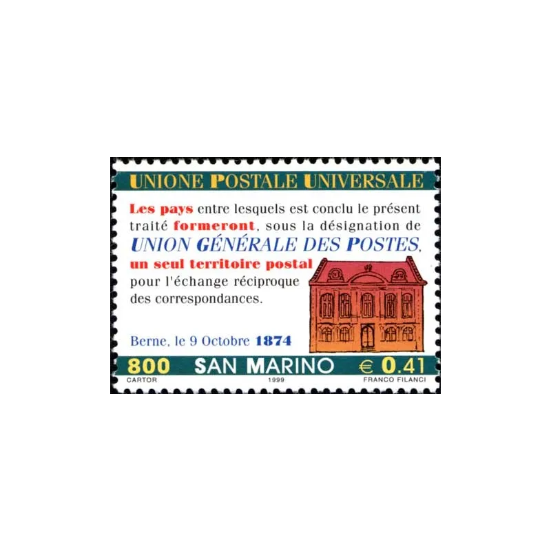 125e anniversaire de l'union postale universelle