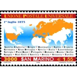 125th anniversary of the universal postal union