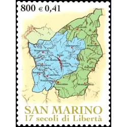 1700 aniversario de la fundación de la república de san marino