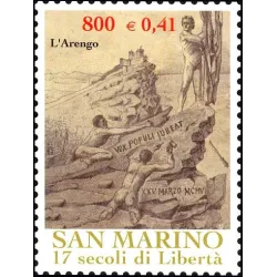 1700e anniversaire de la fondation de la république de san marino