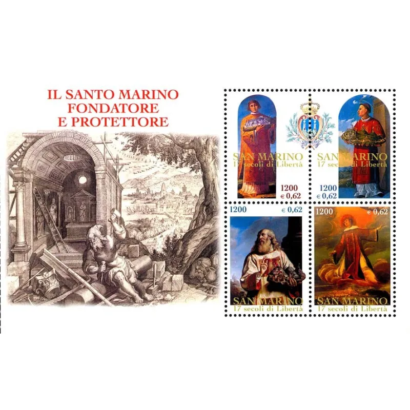 1700. Jahrestag der Gründung der Republik San marino
