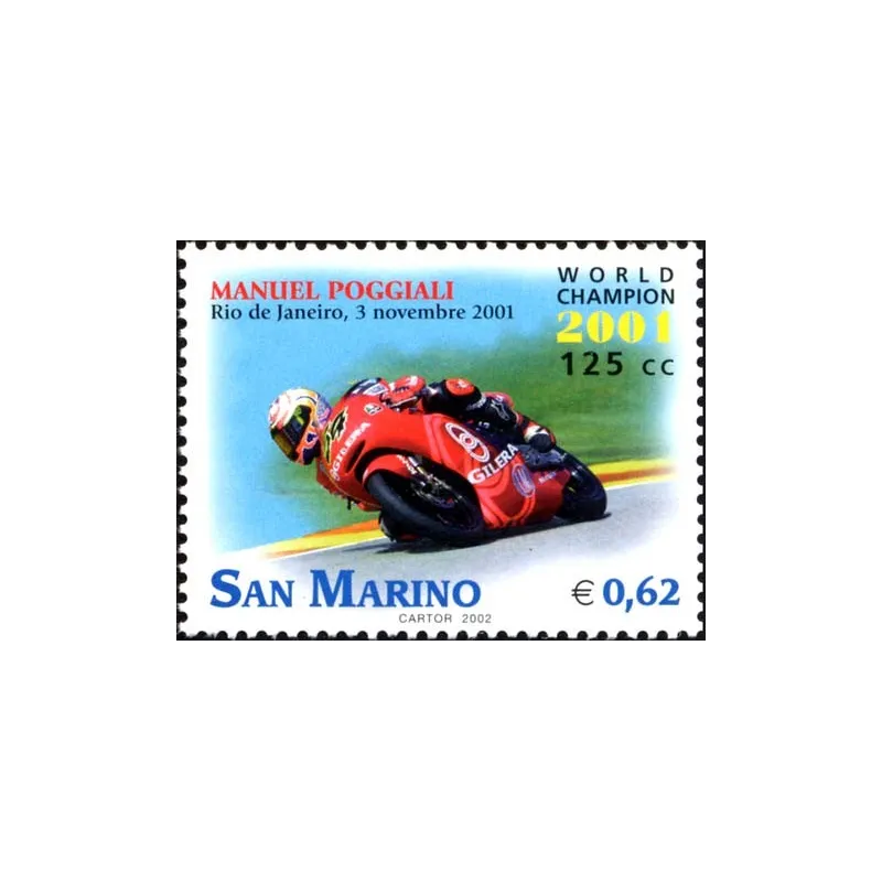 Manuel rests champion of the world of motorcycling 125cc